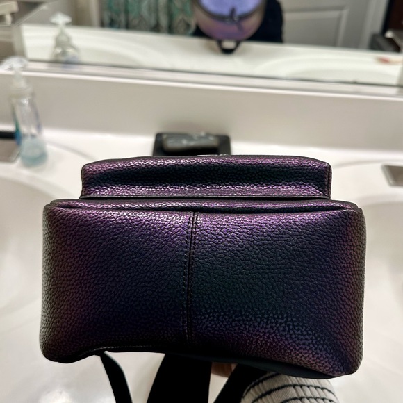 Coach Hologram Oil Slick Charlie Mini Backpack - Picture 11 of 17